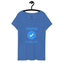 Load image into Gallery viewer, Verified In Real Life V-Neck Tee