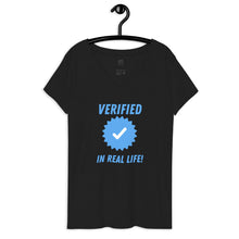 Load image into Gallery viewer, Verified In Real Life V-Neck Tee