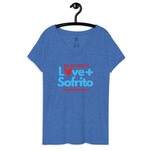 Love + Sofrito V-Neck Tee