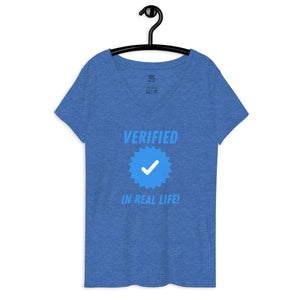 Verified In Real Life V-Neck Tee