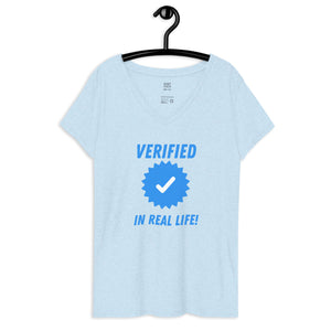 Verified In Real Life V-Neck Tee