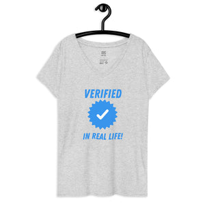 Verified In Real Life V-Neck Tee