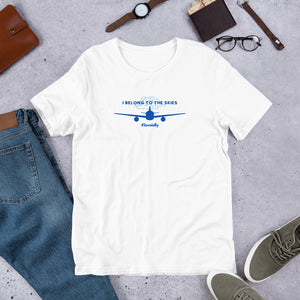 I Belong To The Skies Unisex Blue Edition