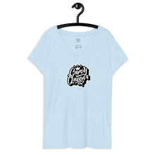 Load image into Gallery viewer, &quot;Curvy Queen&quot; V-Neck Tee