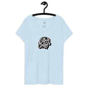 "Curvy Queen" V-Neck Tee