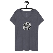 Load image into Gallery viewer, &quot;Curvy Queen&quot; V-Neck Tee